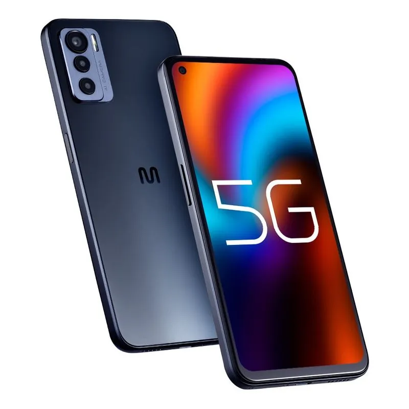 Smartphone Multi H 5G 256GB Full HD 8GB RAM Câmera Tripla 50MP Android 12 Preto - P9180 P9180