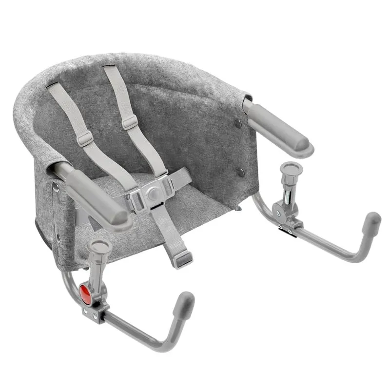 Cadeira de Alimentação de Encaixe em Mesa 6M-15 Kg Multikids Baby Click N' Clip Cinza - BB379 BB379