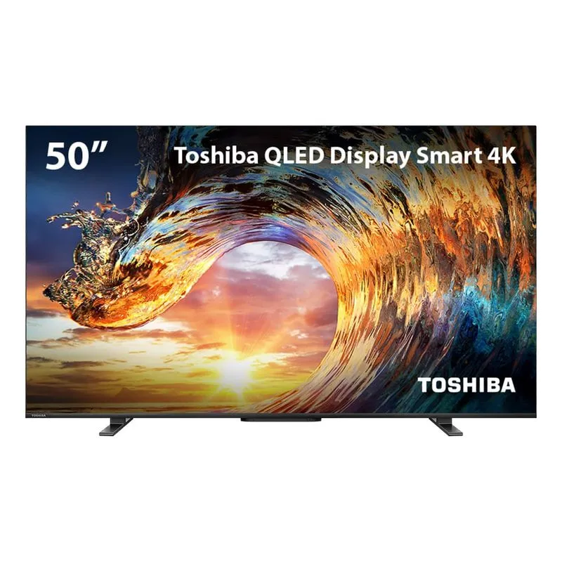 Smart TV QLED 50'' 4K Toshiba 50M550LS VIDAA 3 HDMI 2 USB Wi-Fi - TB013M TB013M