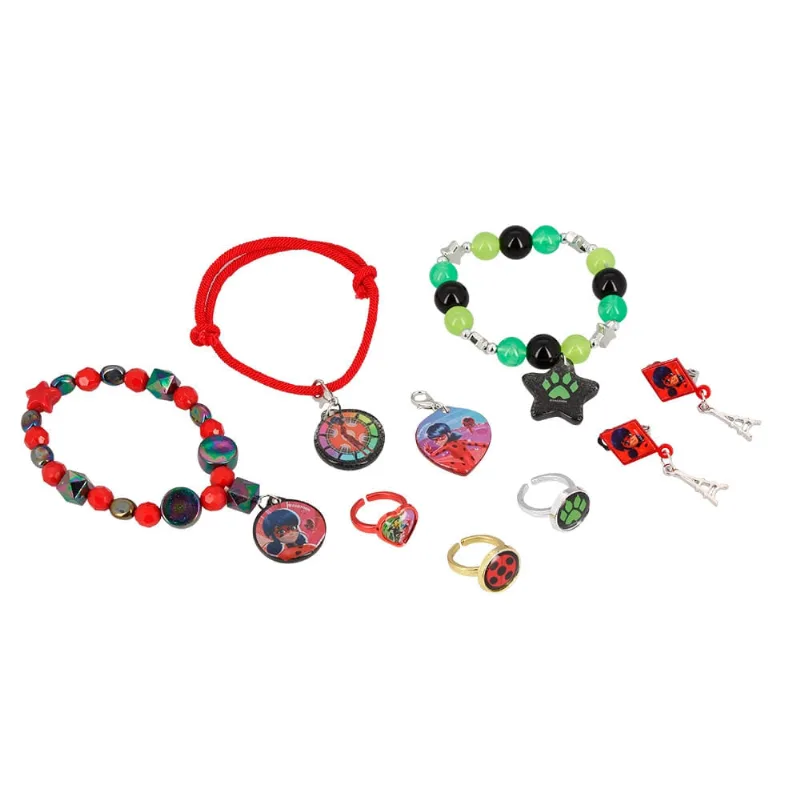 Miraculous Ladybug Kit de Acessórios Glamour 9Pcs Multikids - BR1763