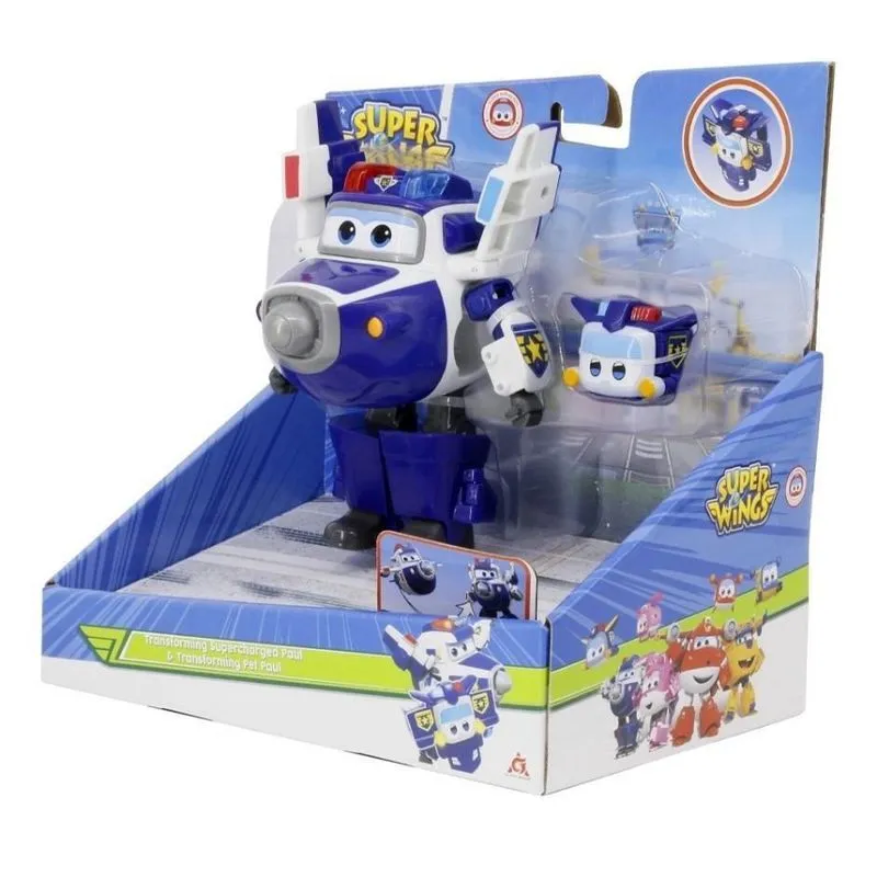 SUPER WINGS CHARACTER E MINI SUPER PET PAUL MULTIKIDS SUPER WINGS TRANSFORMING CHARACTER E MINI SUPER PET PAUL MULTIKIDS
