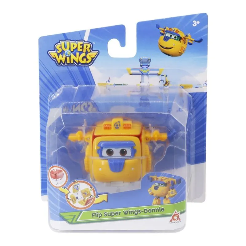 Bloco Transformável Super Wings Flip Donnie Multikids - BR1895 BR1895