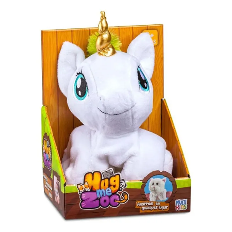 Pelucia - HugmeZoo Unicornio MULTIKIDS