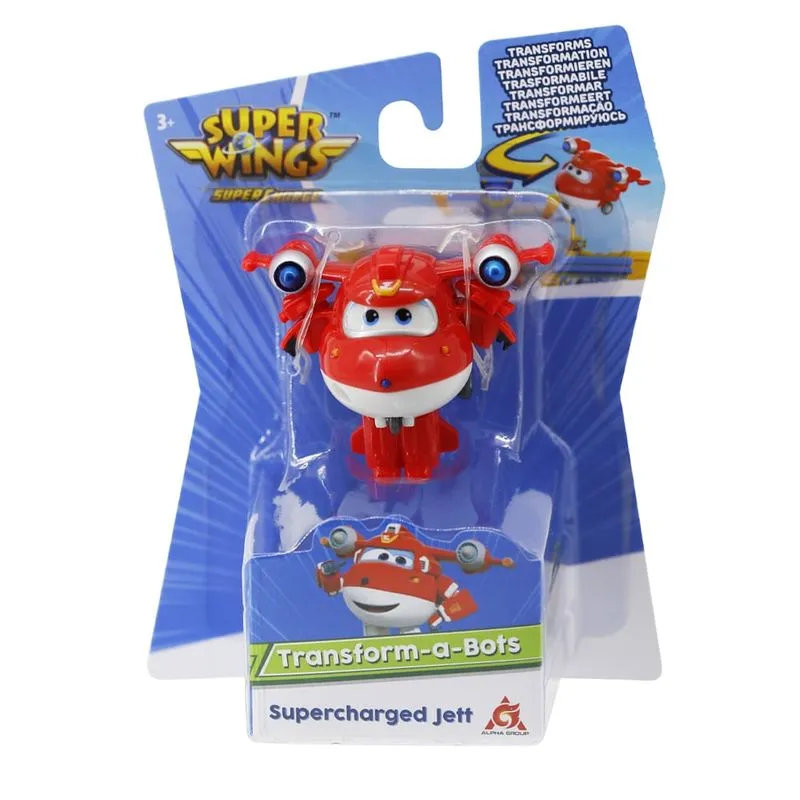 Super Wings Transformável Jett 6cm Multikids - BR1911 BR1911