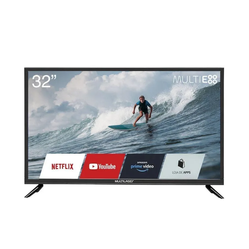 Smart Tela 32 Hd Multi Experience Conversor Digital Preto