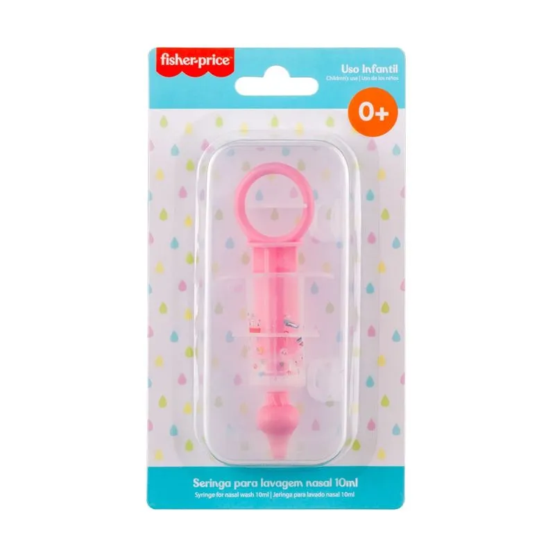 Seringa para Lavagem Nasal Coelho 10ml 1 Uni. Fisher Price - HC395 HC395