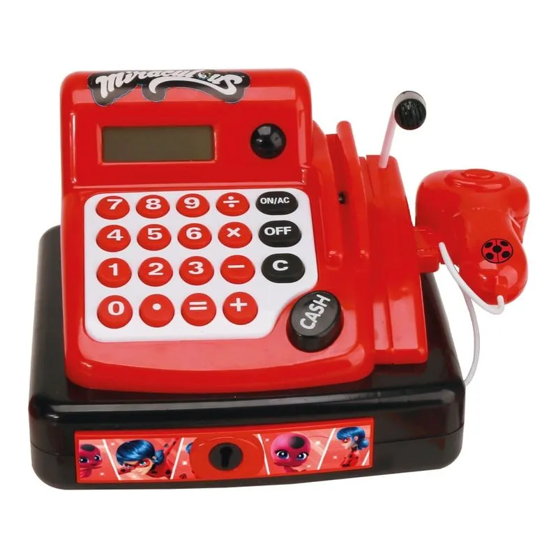 Caixa Registradora Miraculous Ladybug com Acessórios Multikids - BR1977 BR1977