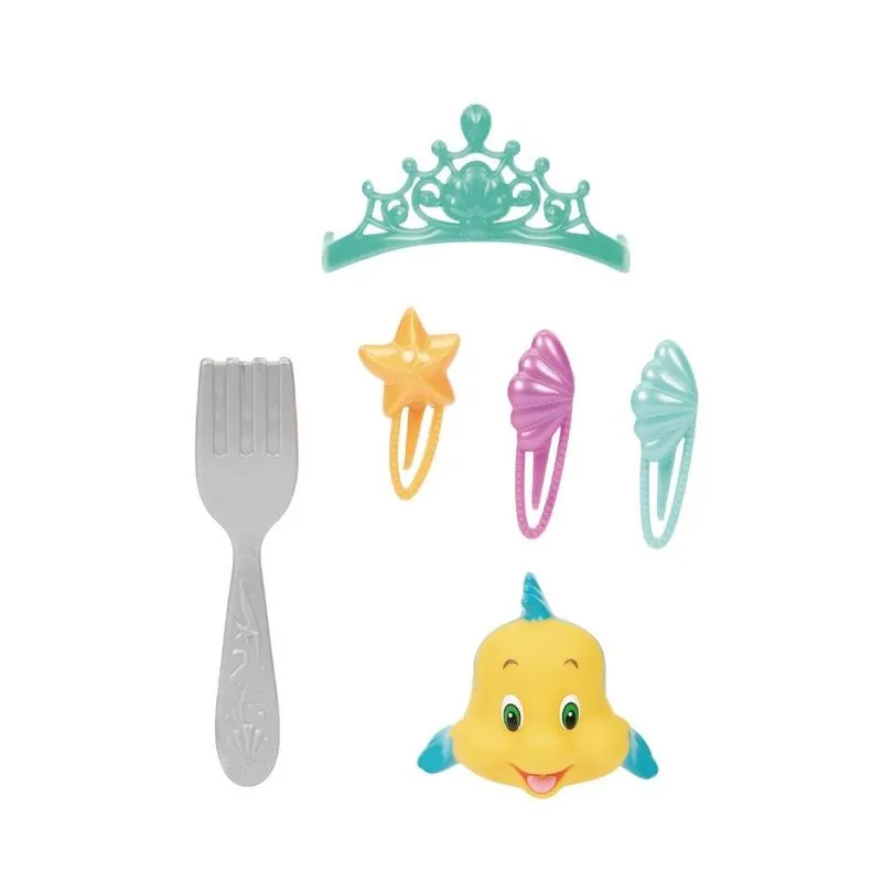 Boneca princesas disney ariel musical com luz som e acessórios multikids - br1934