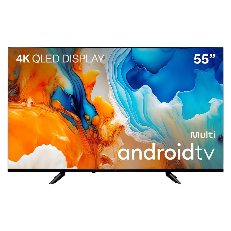 Smart TV Qled 55" 4K Multi Android 3 HDMI 2 USB - TL060M TL060M