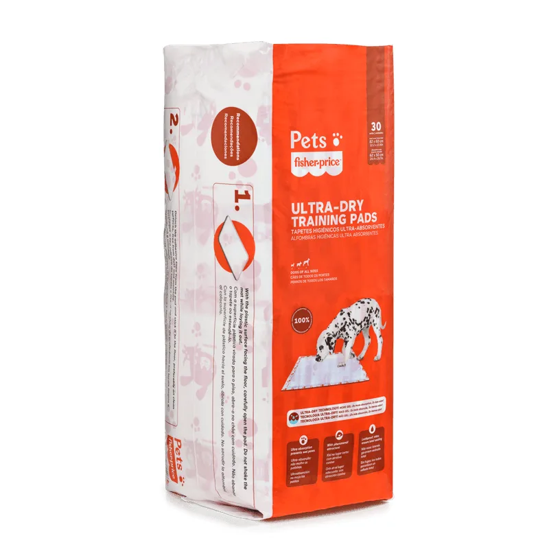 Tapete Higiênico Fisher Price 30 un 82cm x 60cm 30un - PP421 PP421