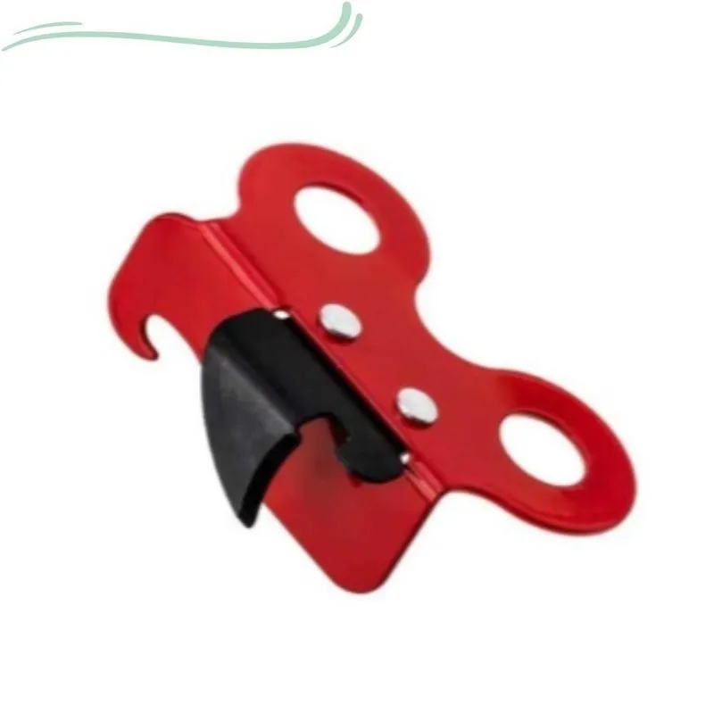 Abridor De Latas Em Inox Vermelho Modelo Borboleta