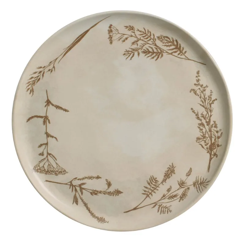 Conjunto com 6 Pratos Raso Bio Stoneware Solo Ø27,5cm