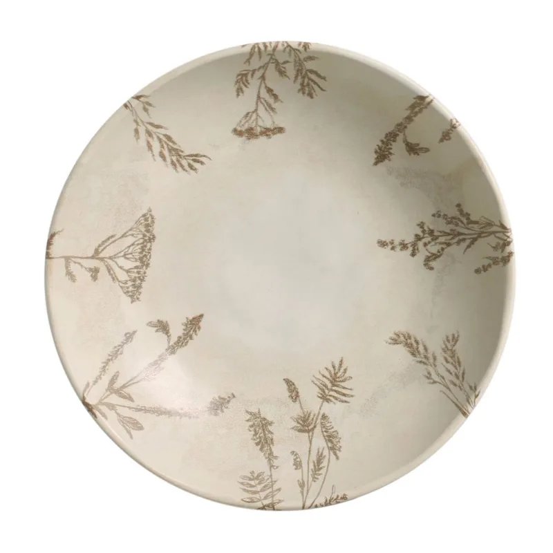 Conjunto com 6 Pratos Fundo Bio Stoneware Solo Ø22,5cm 830ml