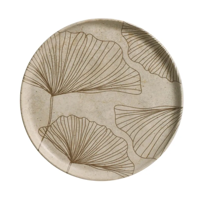 Conjunto com 6 Pratos de Sobremesa Bio Stoneware Vida Ø21,5cm