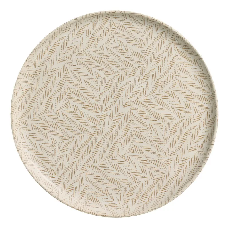 Conjunto com 6 Pratos Raso Bio Stoneware Luar Ø27,5cm