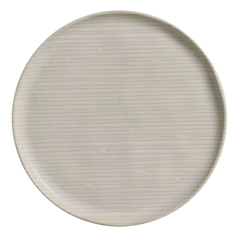 Conjunto com 6 Pratos Raso Bio Stoneware Infinita Ø27,5cm