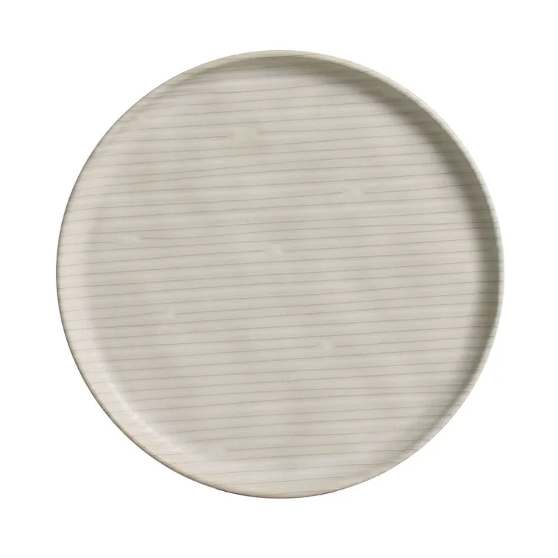 Conjunto com 6 Pratos de Sobremesa Bio Stoneware Infinita Ø21,5cm