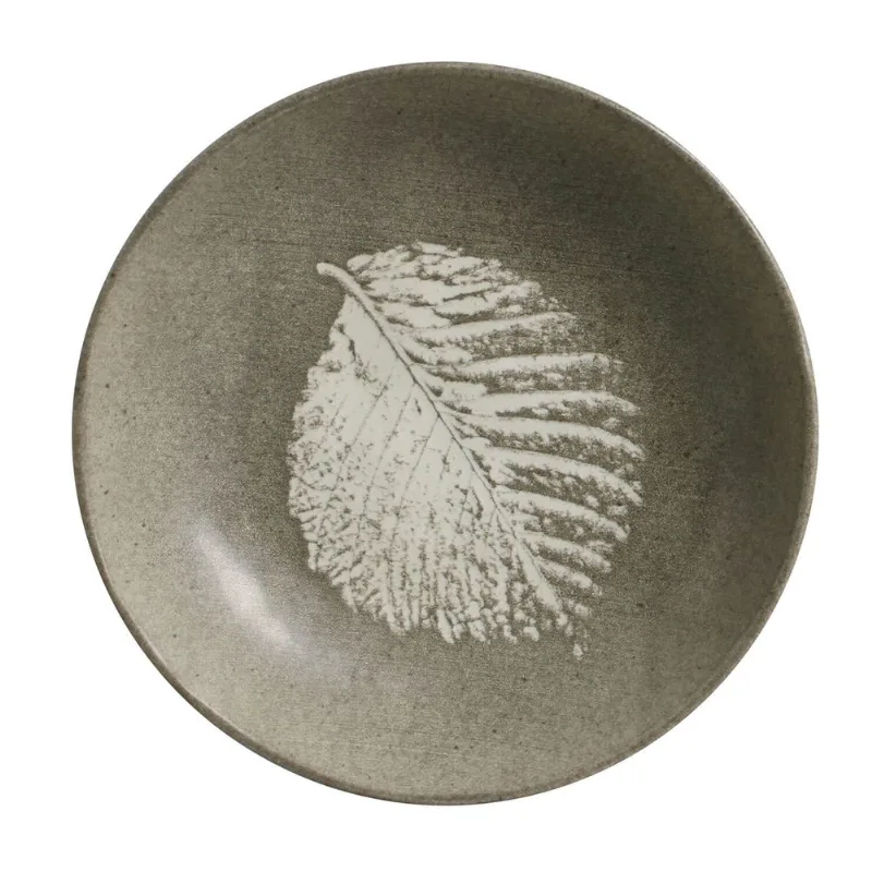 Conjunto com 6 Pratos Fundo Bio Stoneware Seiva Ø22,5cm 830ml