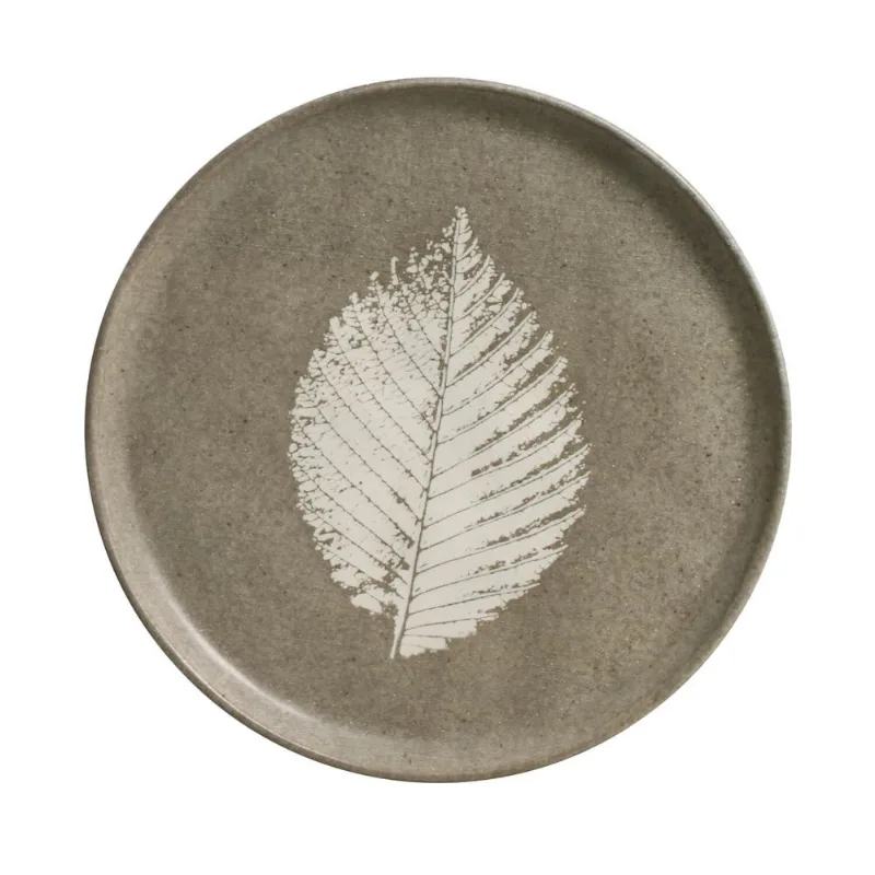 Conjunto com 6 Pratos de Sobremesa Bio Stoneware Seiva Ø21,5cm