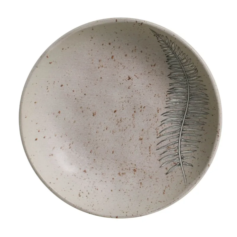CONJUNTO C/ 6 PRATOS FUNDO BIO STONEWARE AVENCA Ø 22,5cm