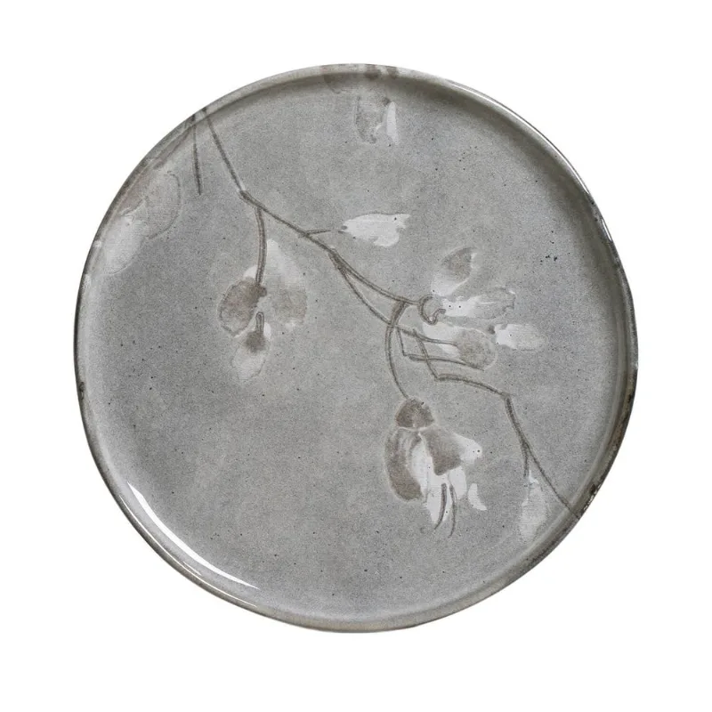 Conjunto com 6 Pratos de Sobremesa Bio Stoneware Nipo Ø21,5cm