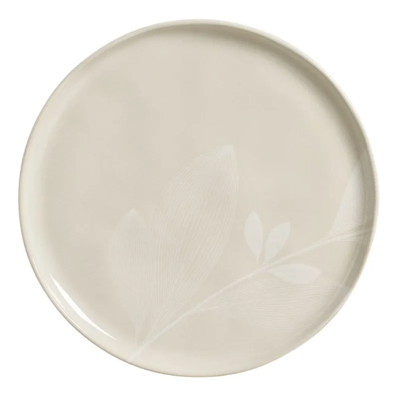 Conjunto com 6 Pratos Raso Bio Stoneware Açucena Ø27,5cm