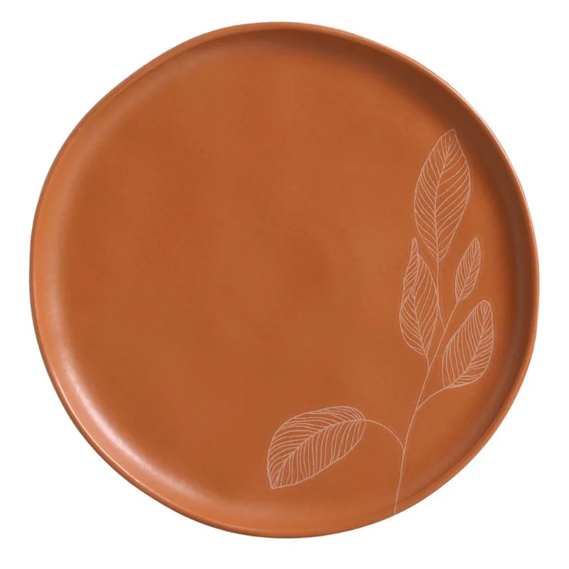 Conjunto com 6 Pratos Raso Bio Stoneware Agreste Ø27,5cm