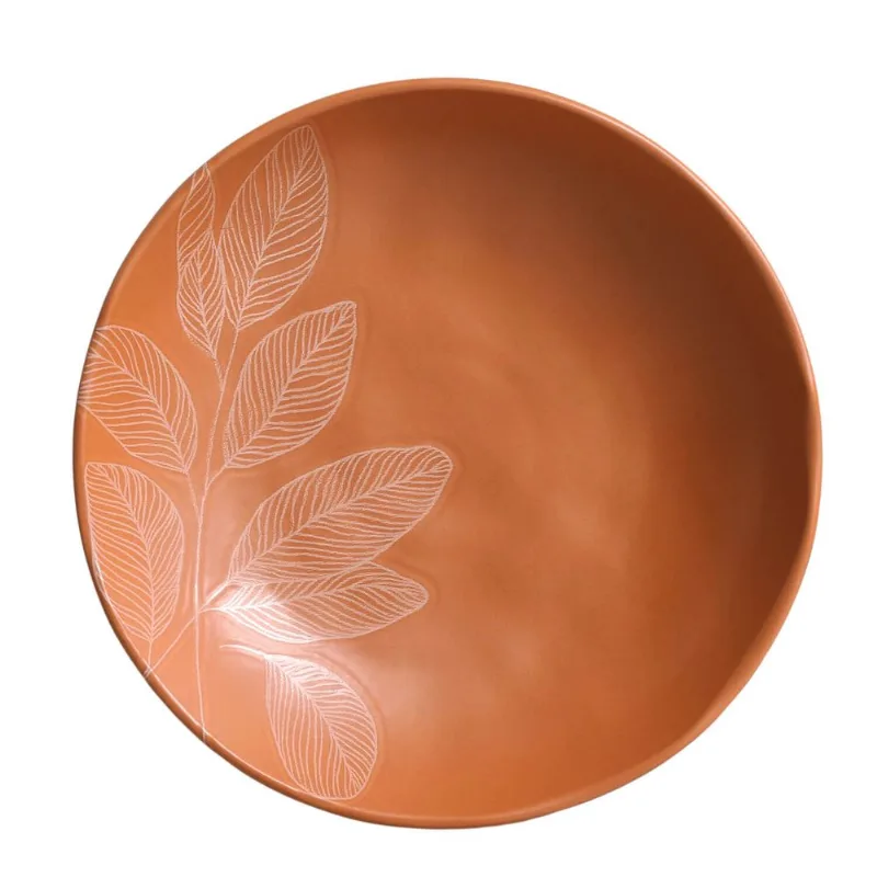 Conjunto com 6 Pratos Fundo Bio Stoneware Agreste Ø22,5cm 830ml