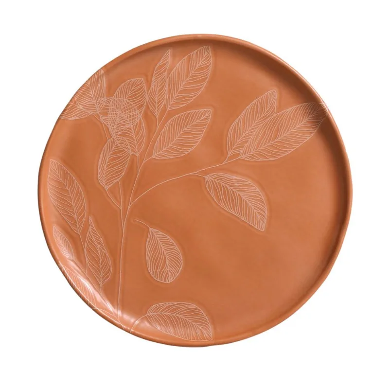 Conjunto com 6 Pratos de Sobremesa Bio Stoneware Agreste Ø21,5cm
