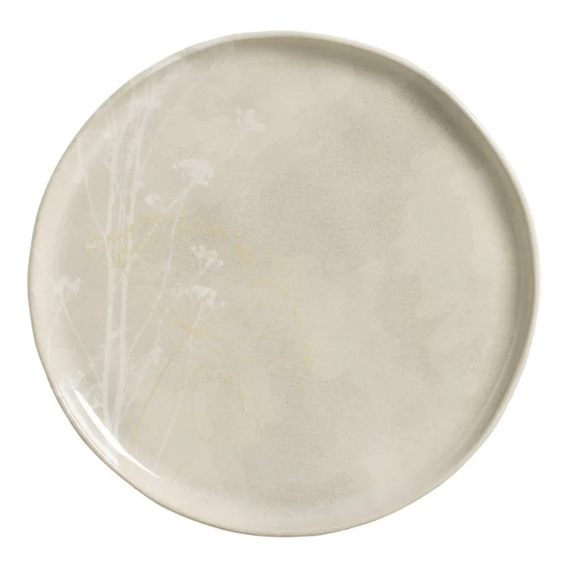 Conjunto com 6 Pratos Raso Bio Stoneware Primavera Ø27,5cm