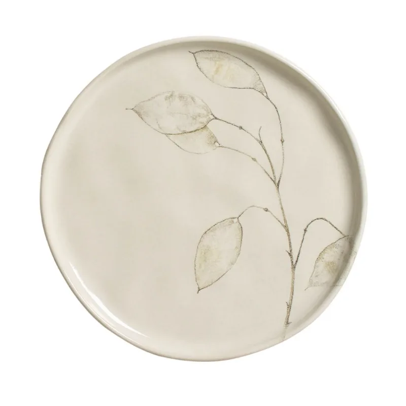 Conjunto com 6 Pratos de Sobremesa Bio Stoneware Luau Ø21,5cm
