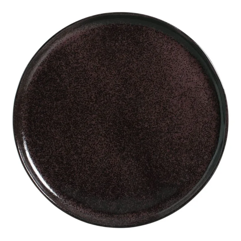 CONJUNTO C/ 6 PRATOS RASO BIO STONEWARE GRAPE MATTE Ø 27,5cm