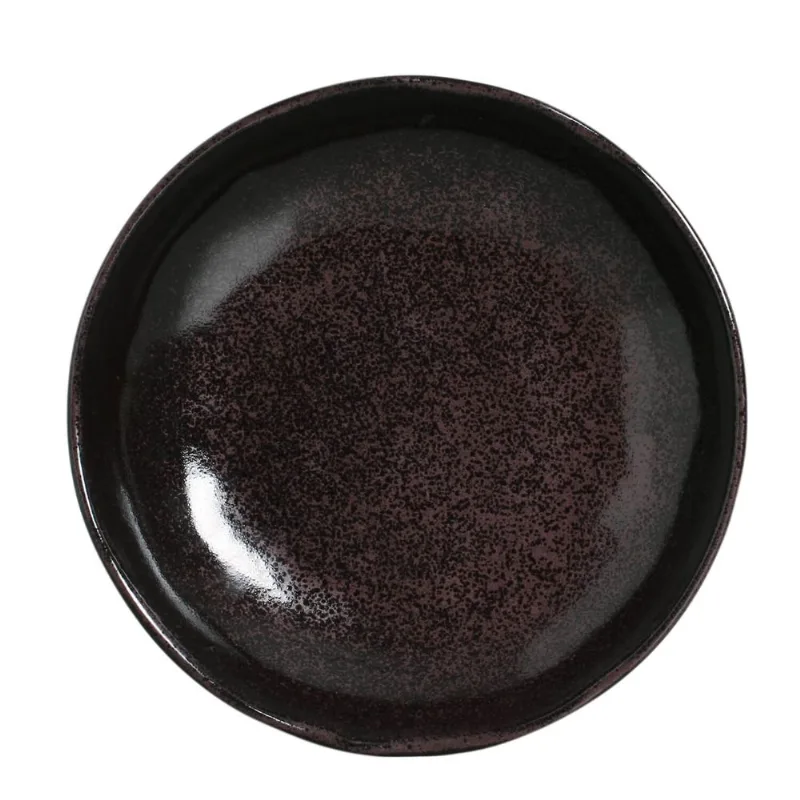 CONJUNTO C/ 6 PRATOS FUNDO BIO STONEWARE GRAPE MATTE Ø 22,5cm