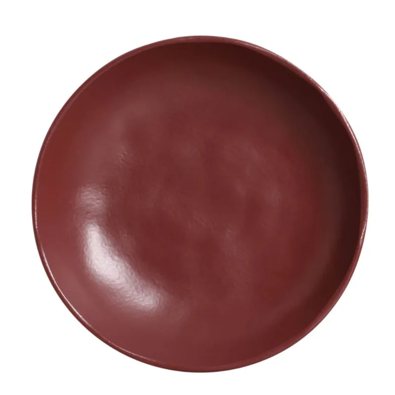 Conjunto com 6 Pratos Fundo Bio Stoneware Berry Ø22,5cm 830ml