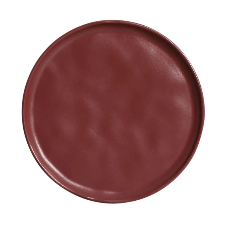 Conjunto com 6 Pratos de Sobremesa Bio Stoneware Berry Ø21,5cm