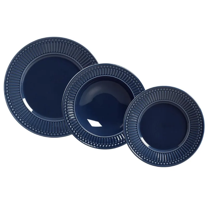 Kit Celebrar 18 Peças Roma Deep Blue