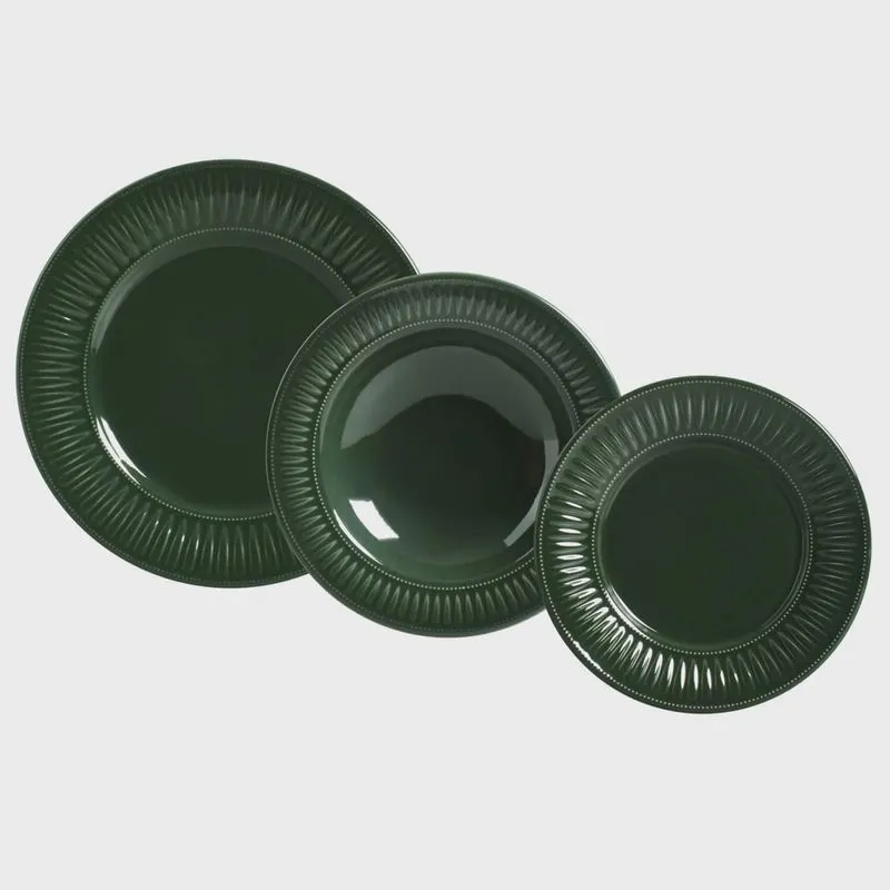Aparelho De Jantar Porto Brasil 18 Pcs Daisy Botânico