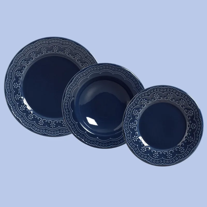 Kit Celebrar 18 Peças Madeleine Deep Blue
