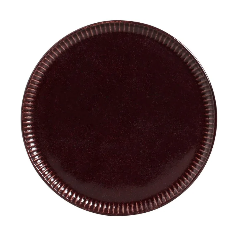Conjunto com 6 Pratos Raso Linhas Volcano Ø27,5cm