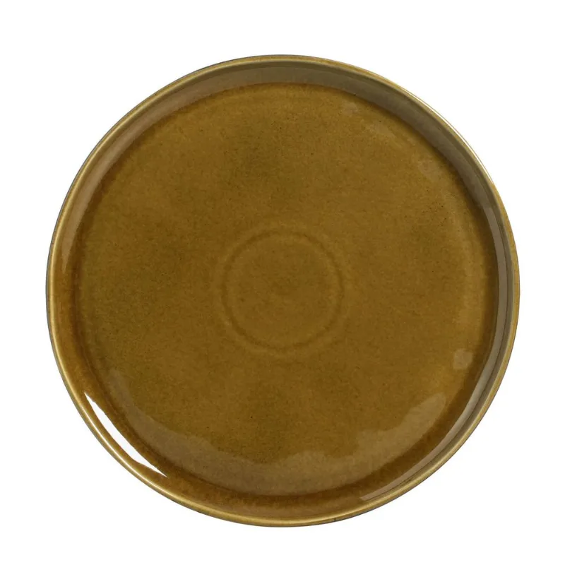 Conjunto com 6 Pratos Raso Bio Âmbar Ø27,5cm