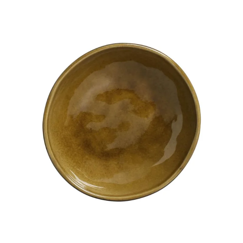 Conjunto com 6 Cumbucas Orgânico Âmbar Ø17,5x5,5cm 520ml