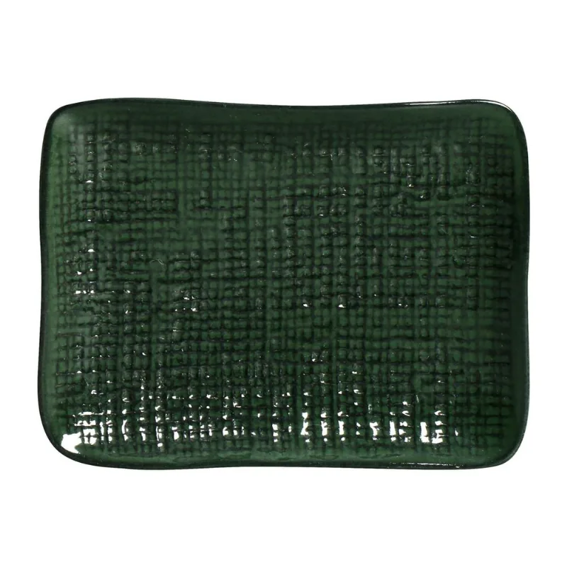 Conjunto com 4 Travessas Retangular Pequena Juta Naturale 18x14cm