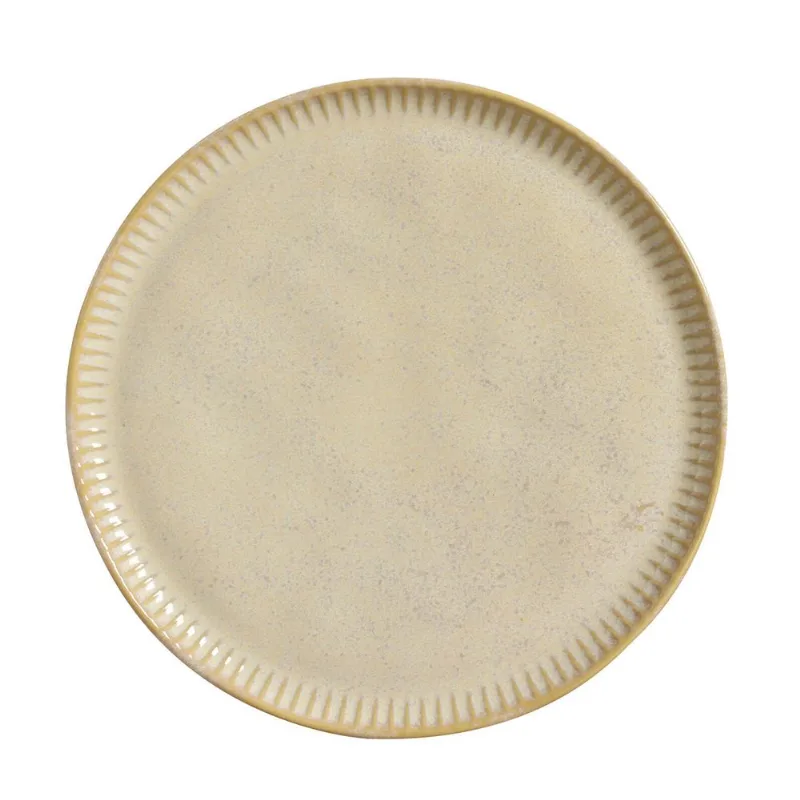Conjunto com 6 Pratos Raso Linhas Mocaccino Ø27,5cm