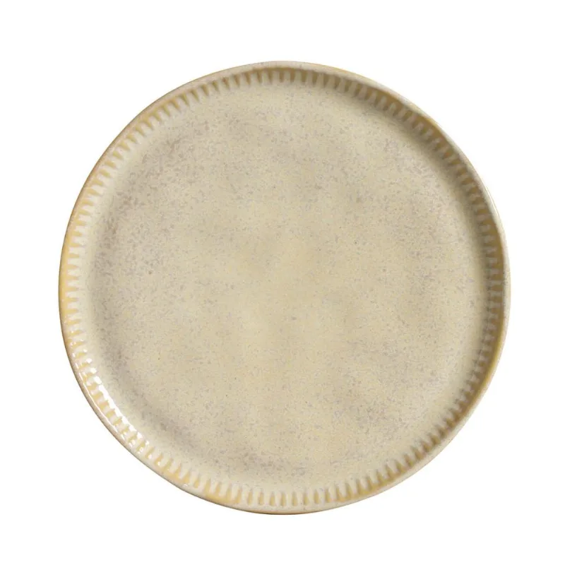 Conjunto com 6 Pratos de Sobremesa Linhas Mocaccino Ø21,5cm