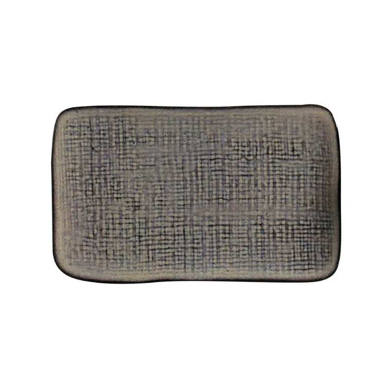 Conjunto com 4 Travessas Retangular Média Juta Tourmaline 27x16cm