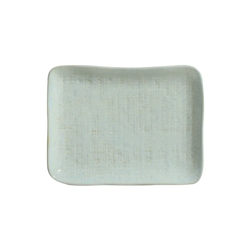 Conjunto com 4 Travessas Retangular Pequena Juta Mint 18x14cm