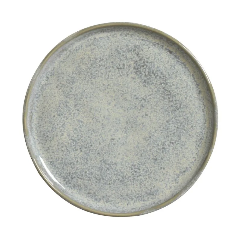 Conjunto com 6 Pratos de Sobremesa Bio Green Granite Ø21,5cm