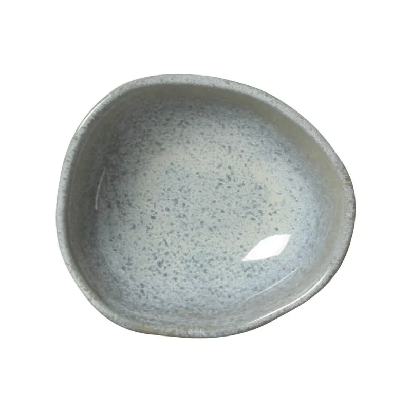 Conjunto com 6 Cumbucas Oval Orgânico Green Granite 14,5x12x4,9cm 265ml