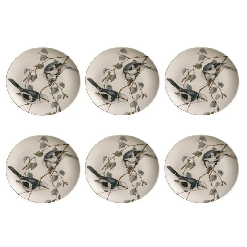 Conjunto De Pratos De Sobremesa 06 Peças Coup Lípsia Porto Brasil