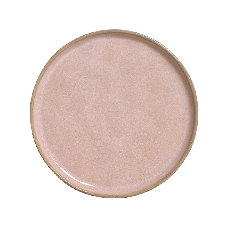 Conjunto com 6 Pratos Raso Bio Rustic Litchi Ø27,5cm